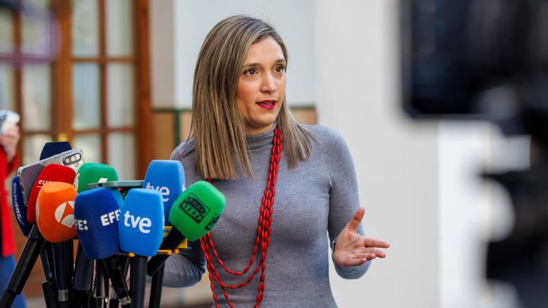 Portavoz parlamentaria del PSOE-A y vicesecretaria general, María Márquez