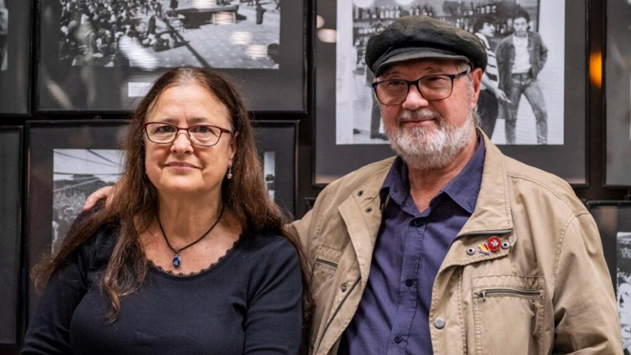 Los hermanos Maribel y Pepus Ferrándiz. Irídia