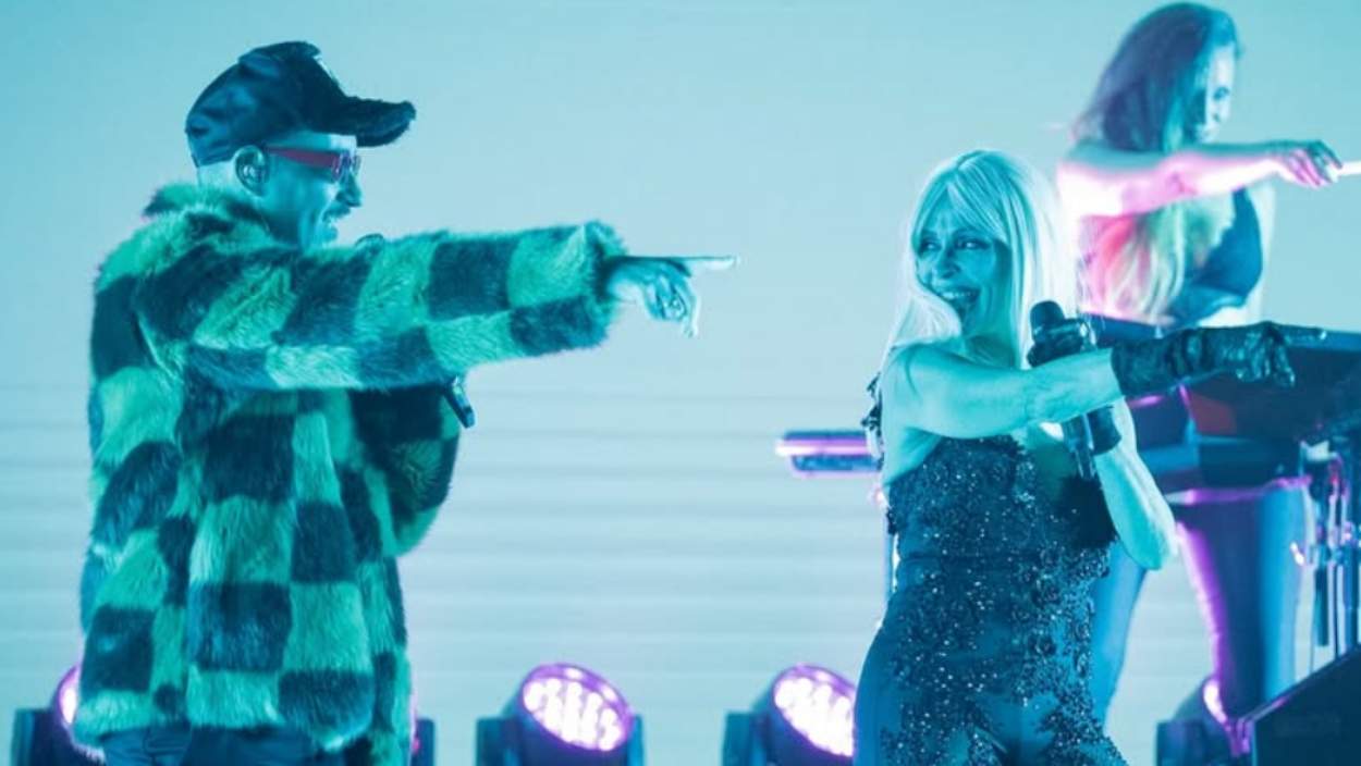 Mery Bas de Nebulossa junto a Óscar Ferrer de Bailamamá (INSTAGRAM)