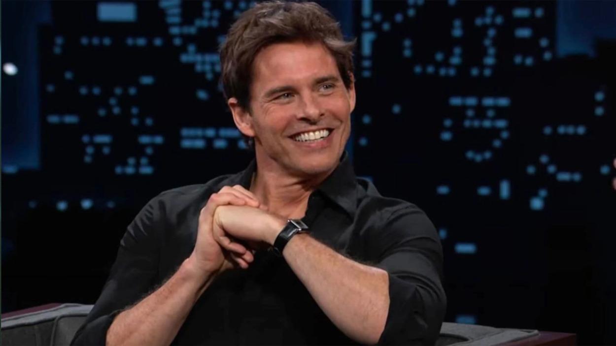 James Marsden durante Jimmy Kimmel Live