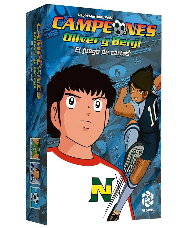 Campeones, el juego de cartas