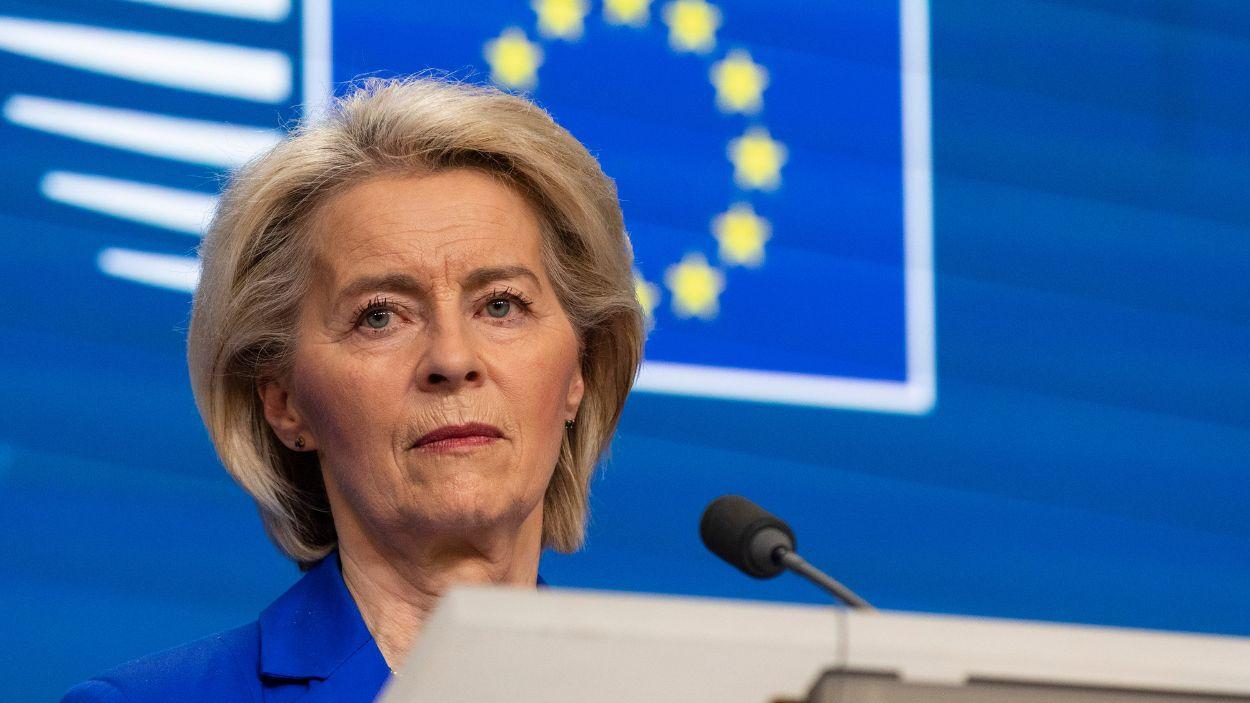 La presidenta de la Comisión, Ursula von der Leyen ©EP