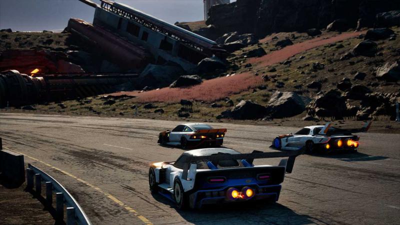 Carrera de coches en Screamer