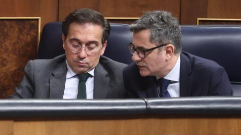 El PP evita preguntar a Albares en el Congreso y olvida sus críticas por la supuesta ausencia del ministro