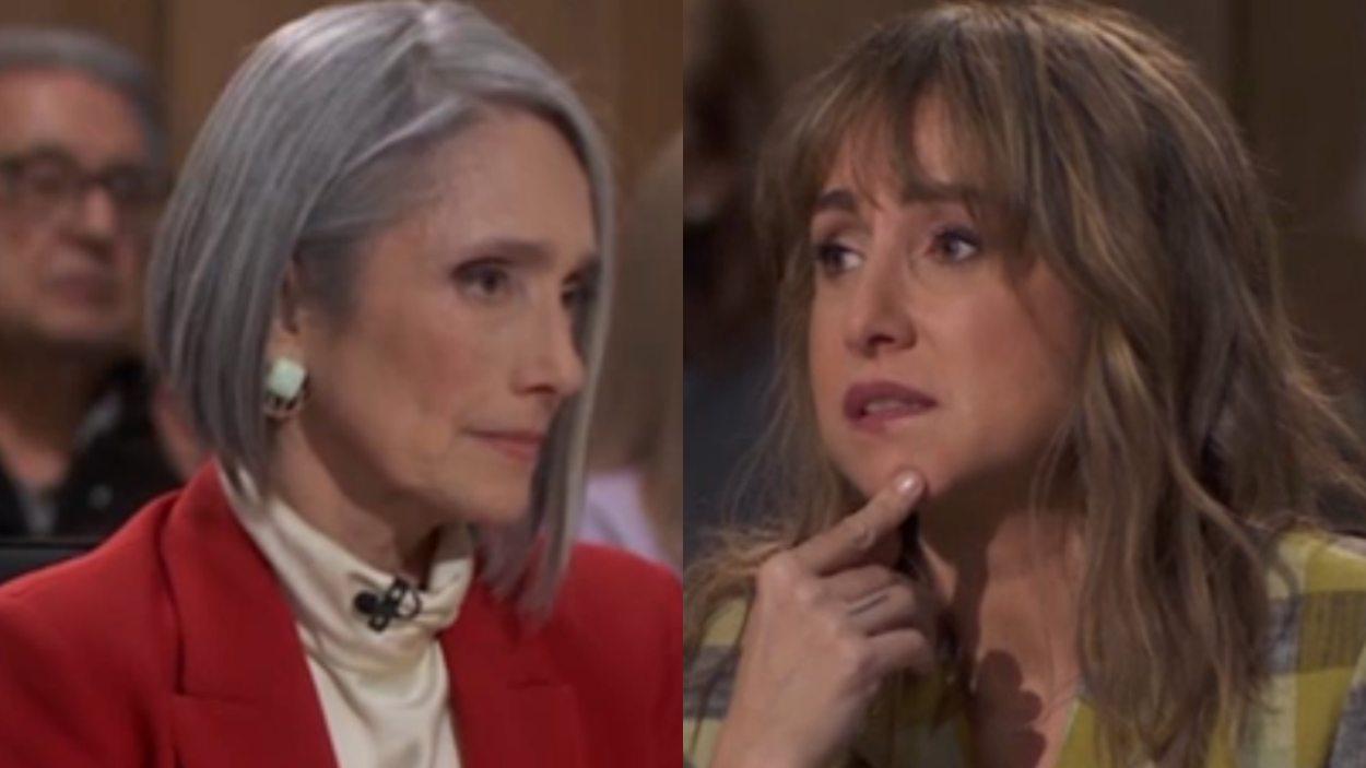 Montserrat Nebrera y Ana Pardo de Vera en 'El juicio'