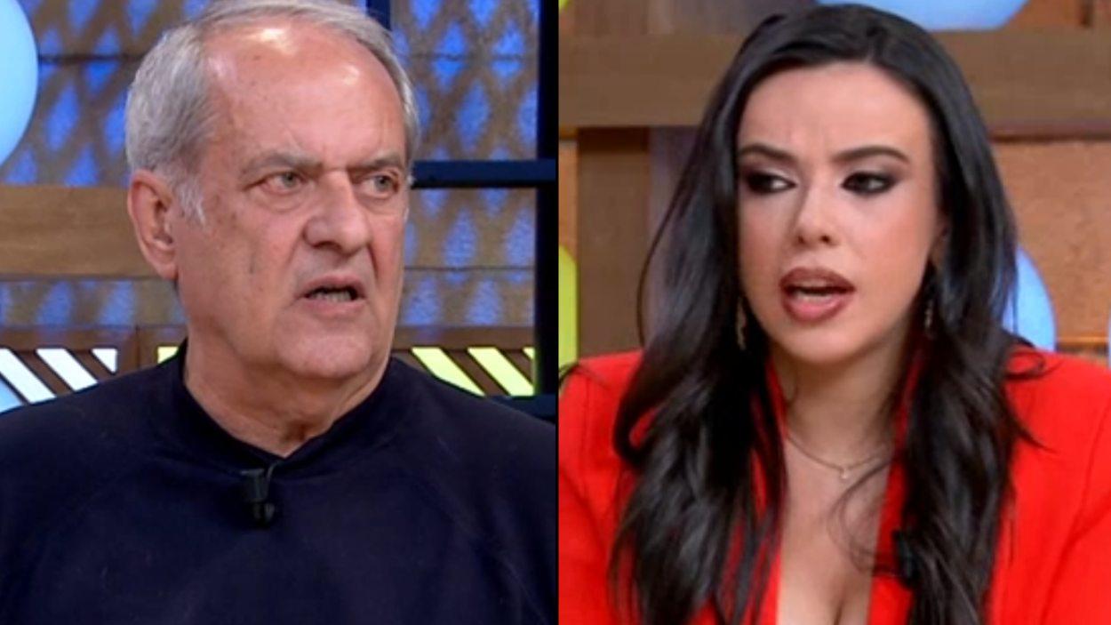 Javier Aroca y Sarah Santaolalla en 'Malas Lenguas'