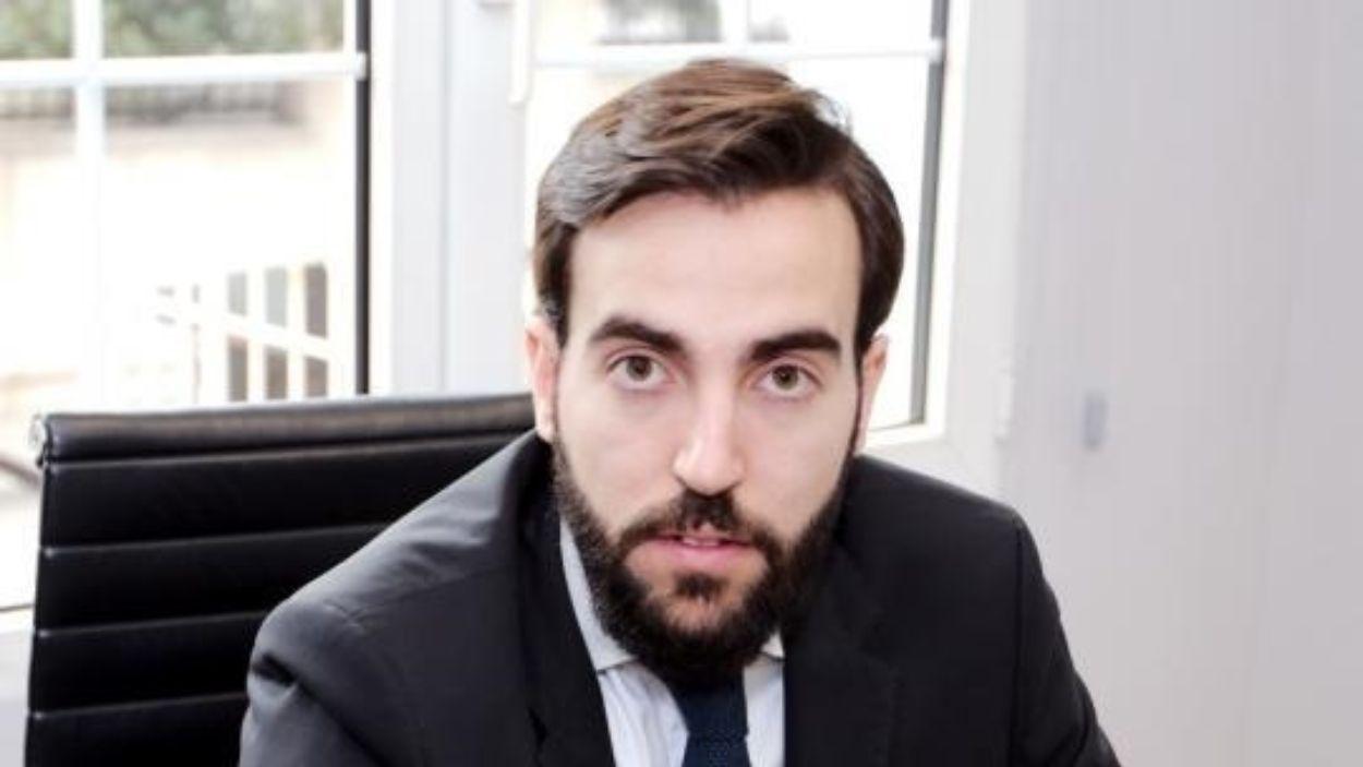 Javier Tebas llanas, hijo del presidente de La Liga y vinculado con el entramado de Vox. EP.