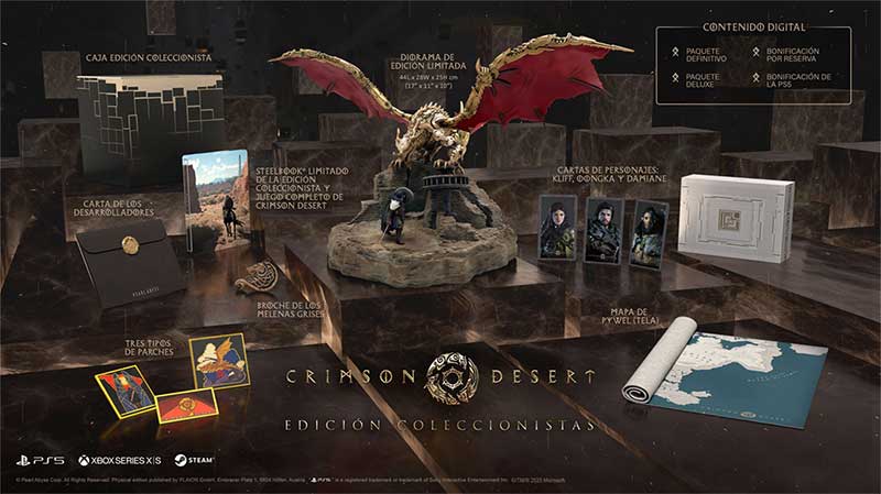 Edición coleccionistas de Crimson Desert