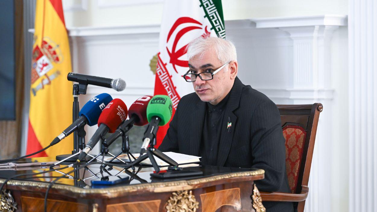 El embajador de la República Islámica de Irán en España, Reza Zabib. EP.