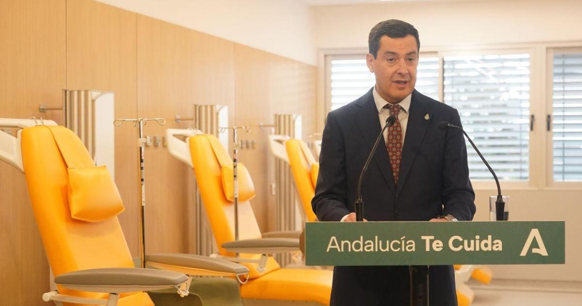 el Clínico de Málaga, el paradigma sanitario de Moreno Bonilla