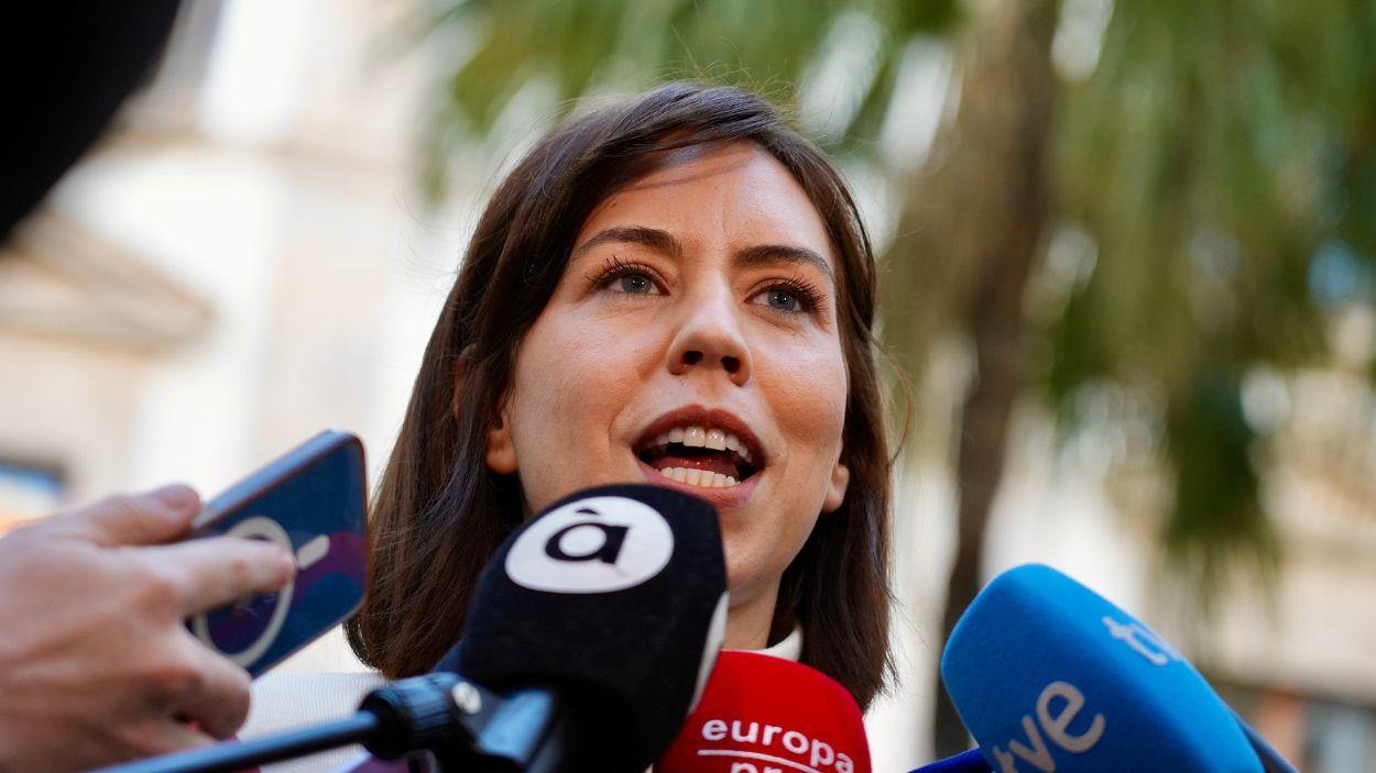 La ministra de Ciencia, Innovación y Universidades, Diana Morant. EP.