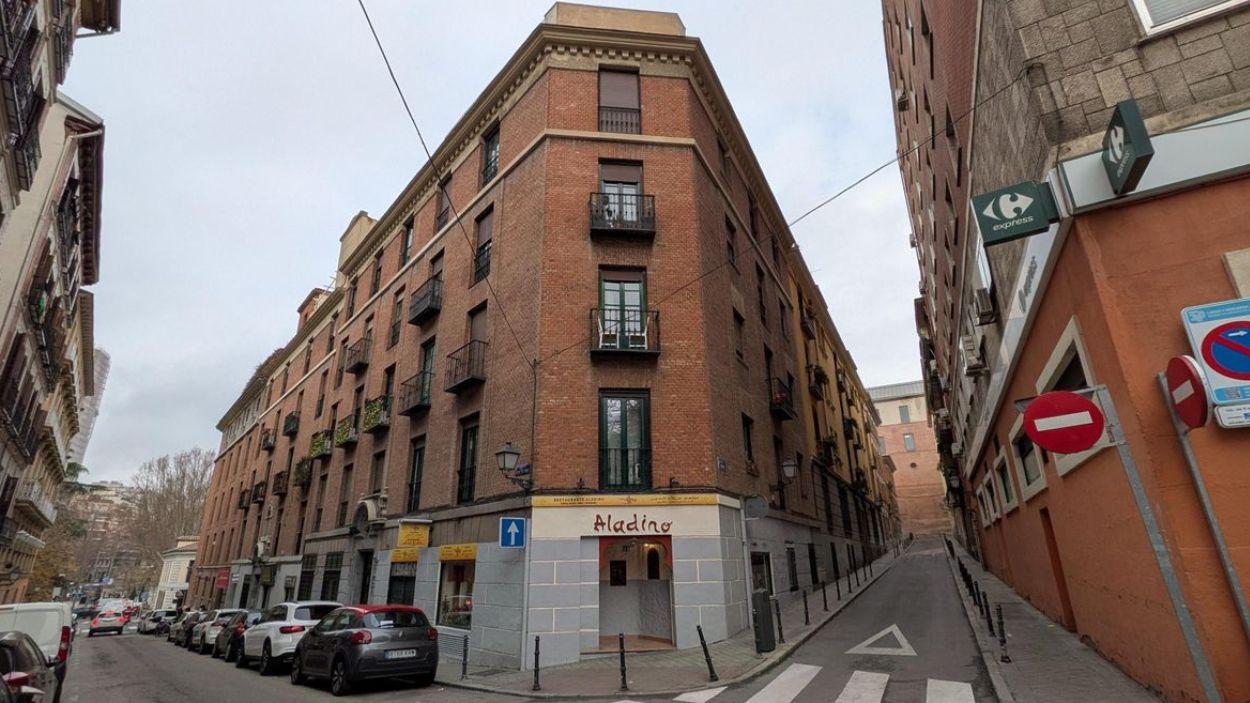 Edificio de la Casa de Alba en el centro de Madrid