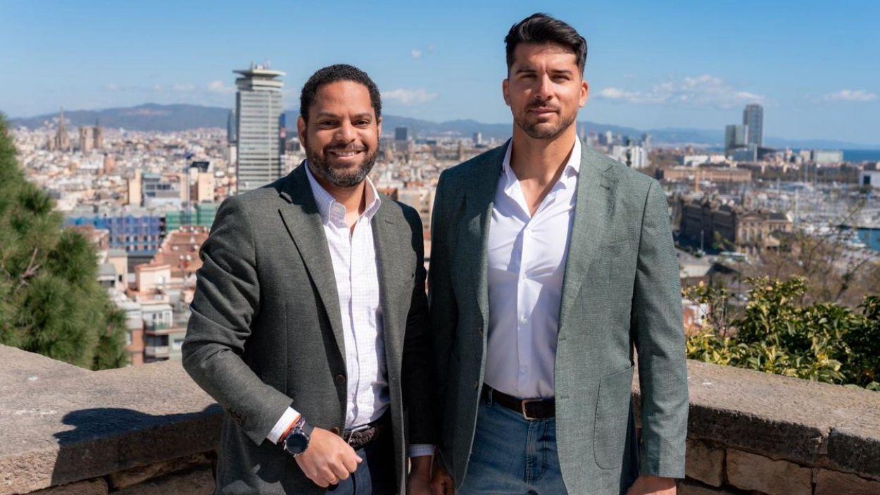 Ignacio Garriga (izquierda) y Cristian Toro. Vox.