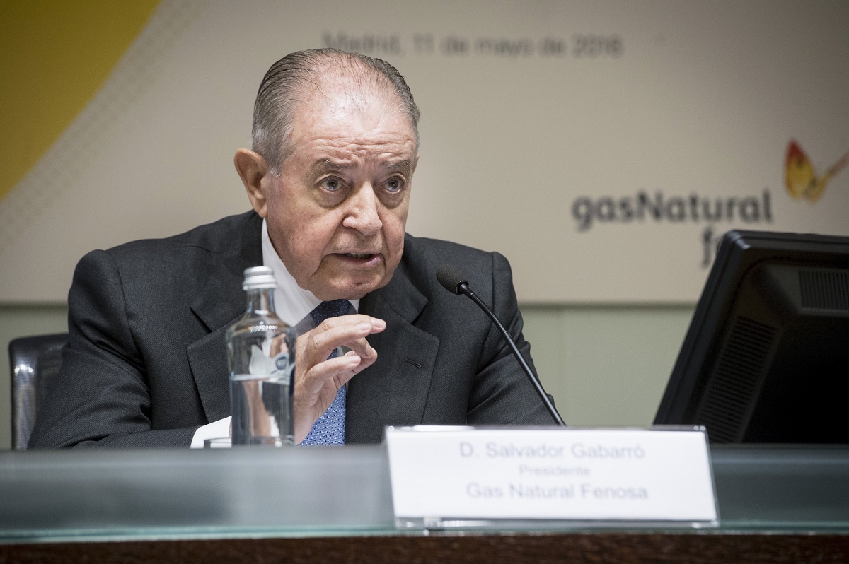 El expresidente de Gas Natural Fenosa Salvador Gabarró