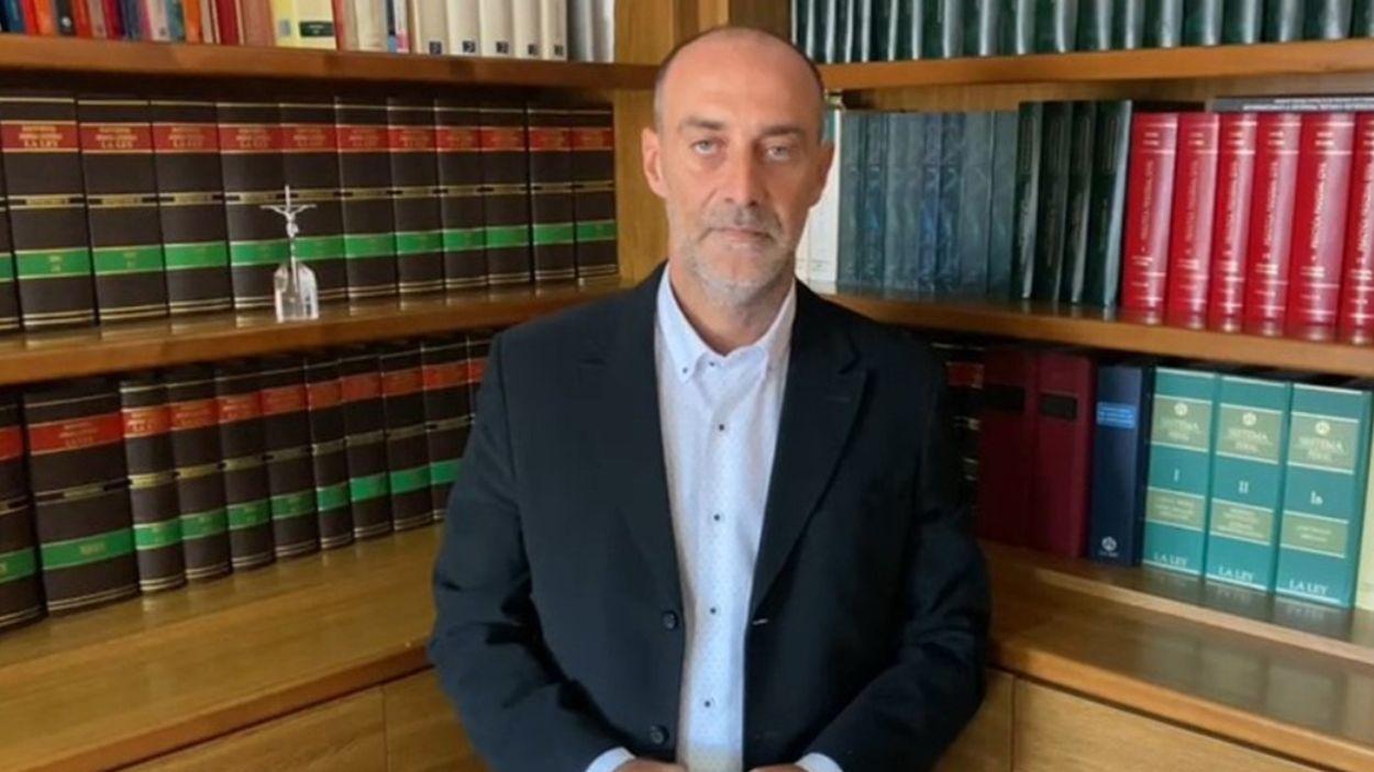 El portavoz de Vox en Torre Pacheco (Murcia), José Francisco Garre, en una imagen de archivo. EP.