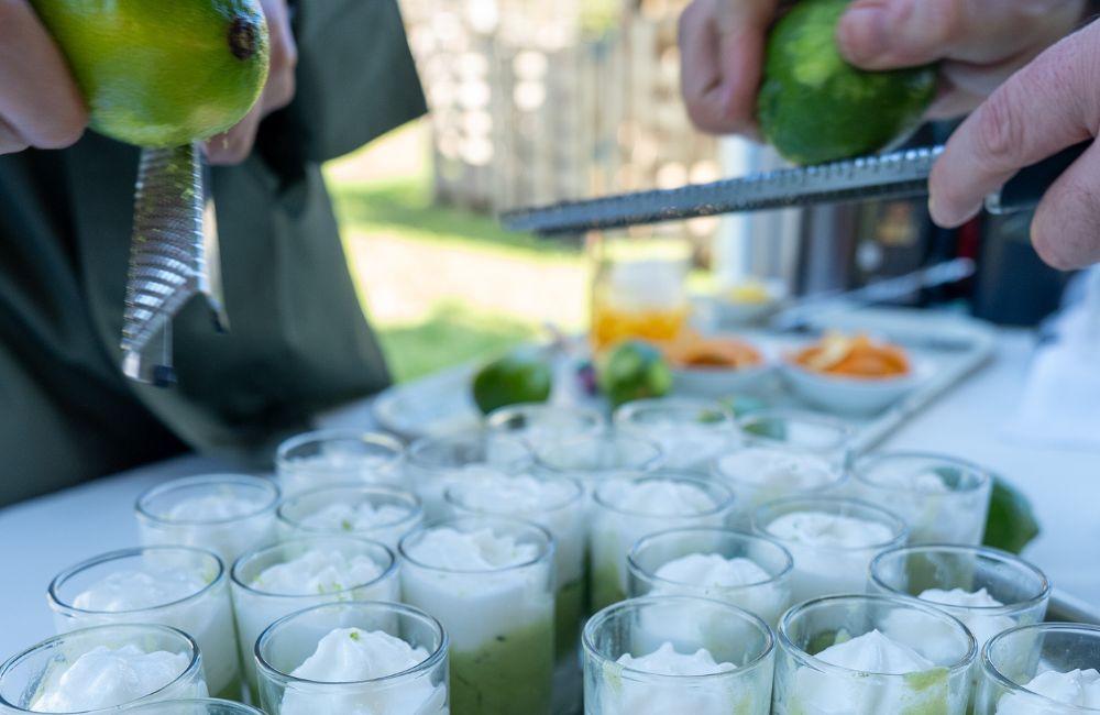 Sorbete de apio y menta