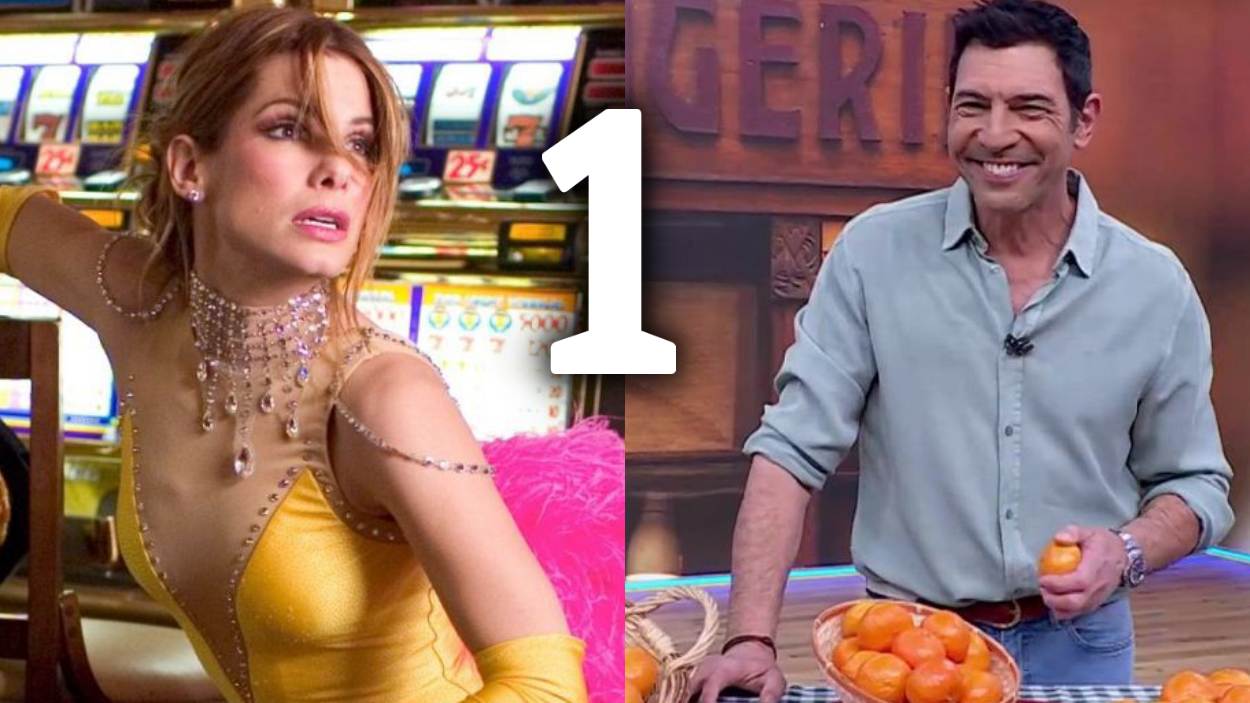 Sandra Bullock en una escena de 'Miss agente especial 2' y Quico Taronjí en 'Aquí la Tierra'