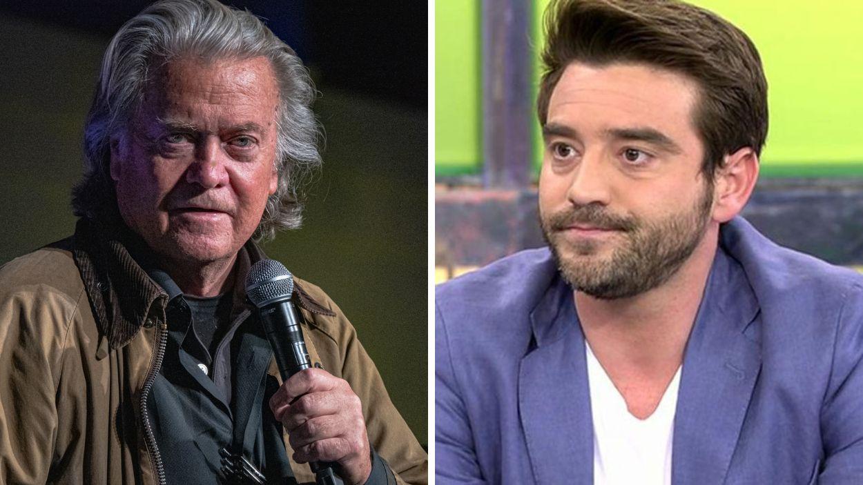 Steve Bannon y Javier Negre. EP