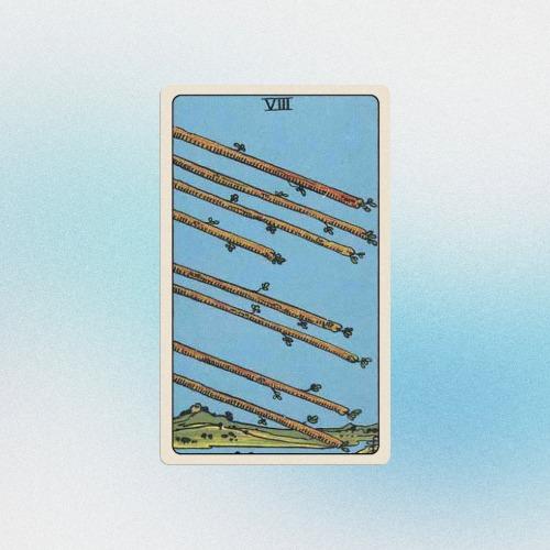 Tarot - Ocho de Bastos