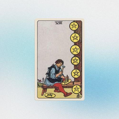 Tarot - Ocho de Oros