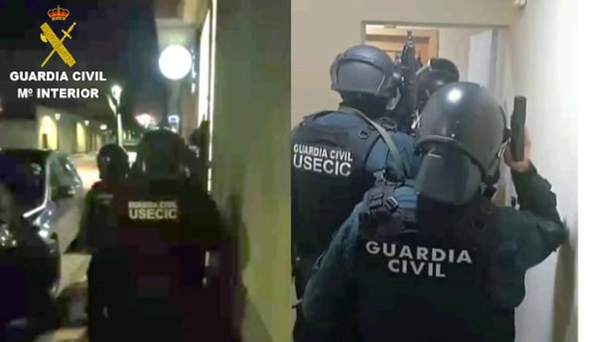 Guardia Civil de Cuenca detiene a seis personas. Guardia Civil