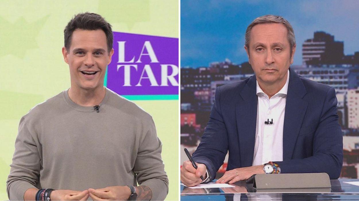 Christian Gálvez y Carlos Cuesta. RTVM