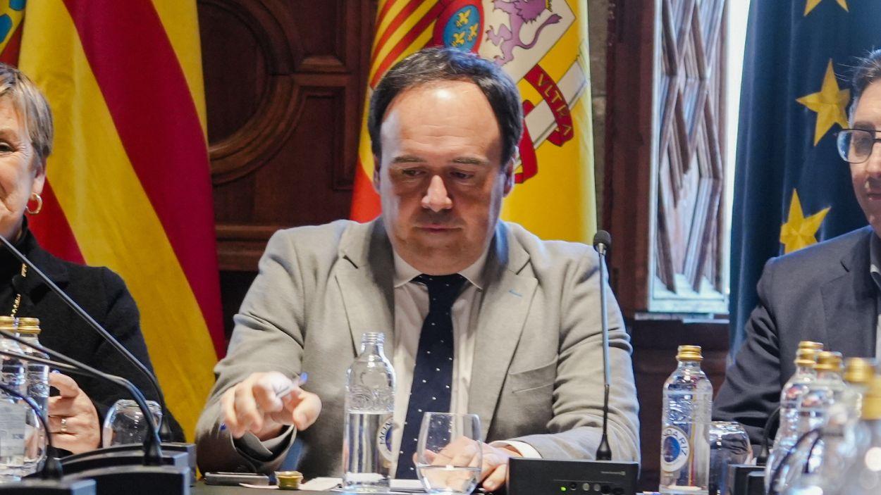 El presidente de la Generalitat Valenciana, Juanfran Pérez Llorca. EP.