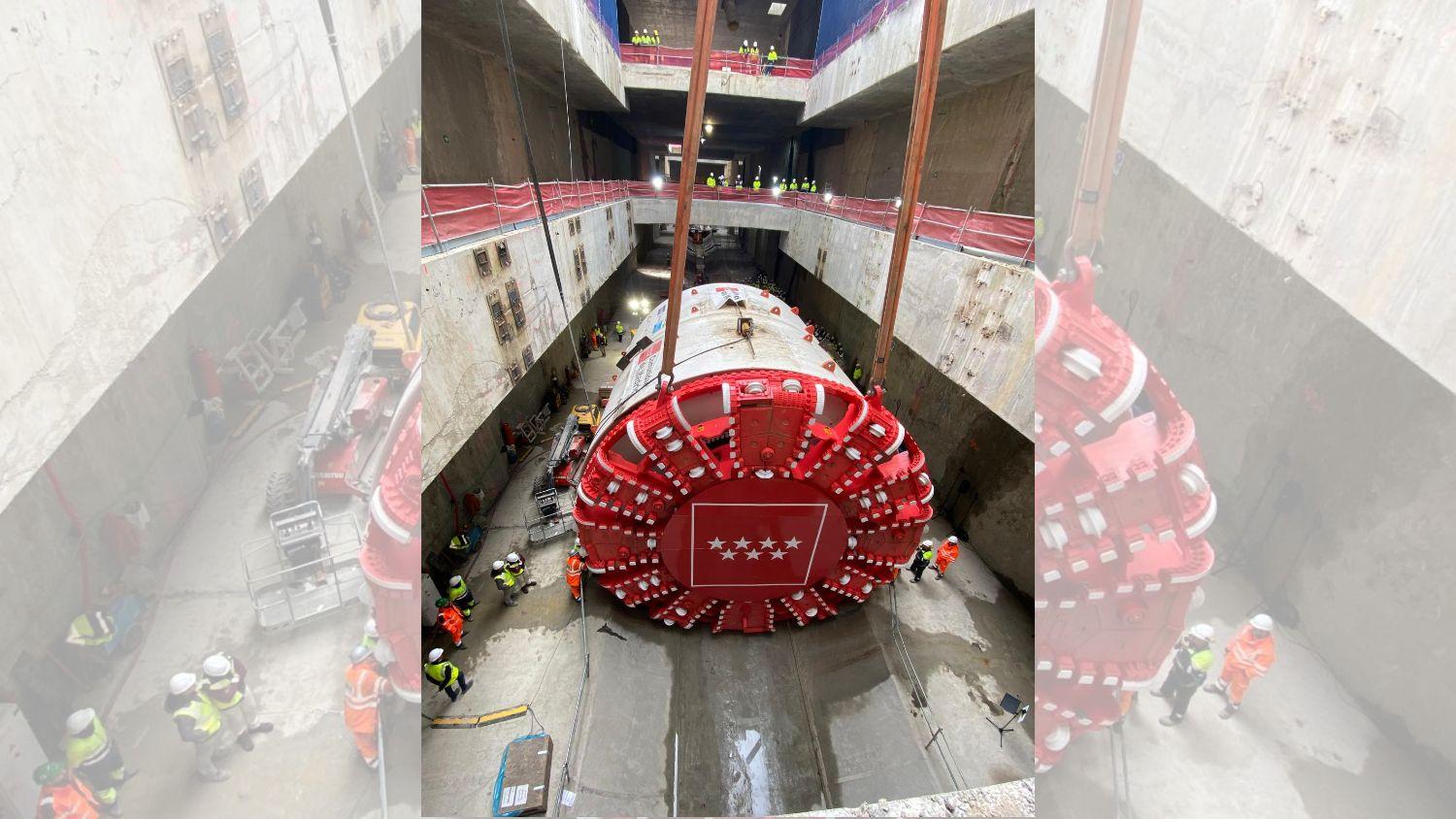 Permite excavar el terreno manteniendo el equilibrio de presiones