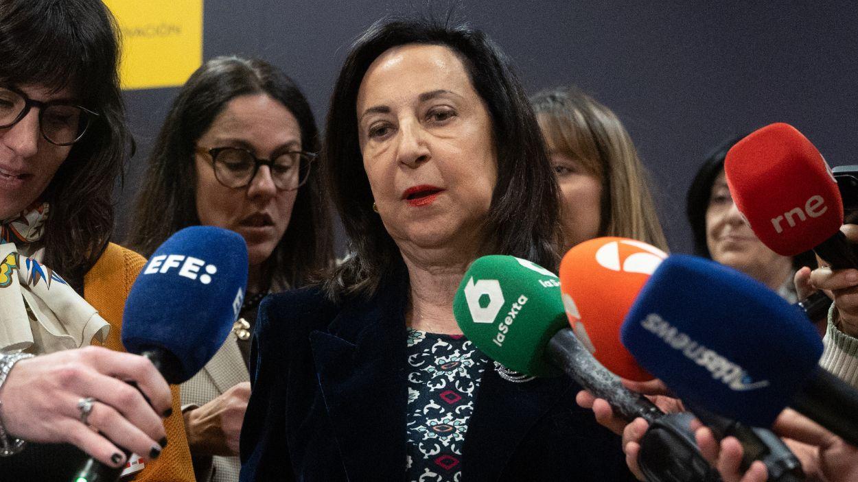 La ministra de Defensa, Margarita Robles. EP.