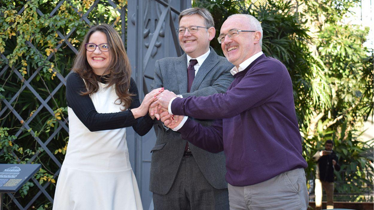 Renovación del Pacto del Botànic en el 2017