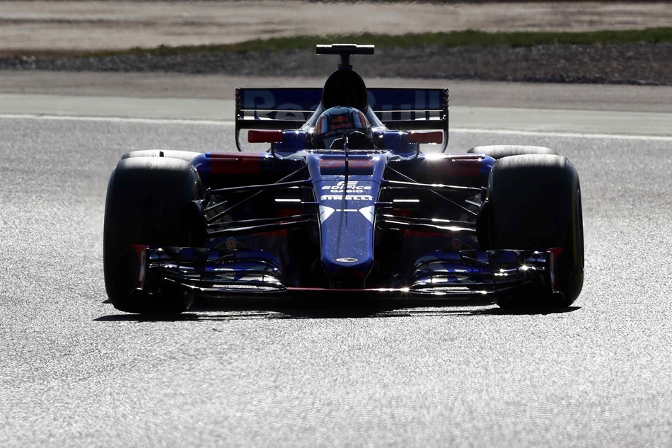 El piloto español de Toro Rosso, Carlos Sainz.