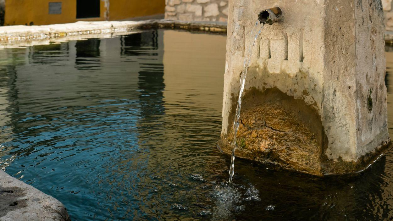Caños y fuentes también sirven para relajarse