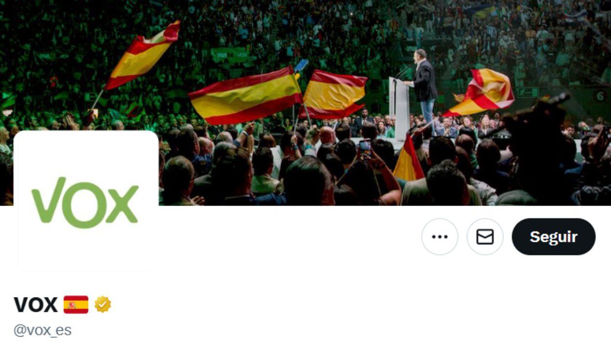 Twitter, zona cero de la guerra civil entre el búnker de Abascal y los díscolos de Vox. Captura de Twitter.
