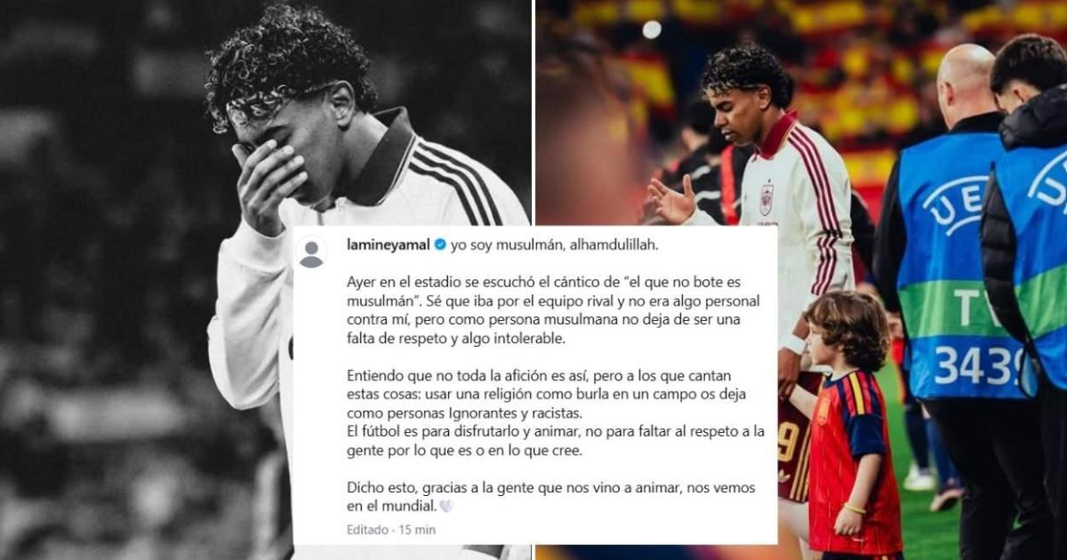 Lamine Yamal planta cara al racismo bajo la amenaza al Mundial 2030