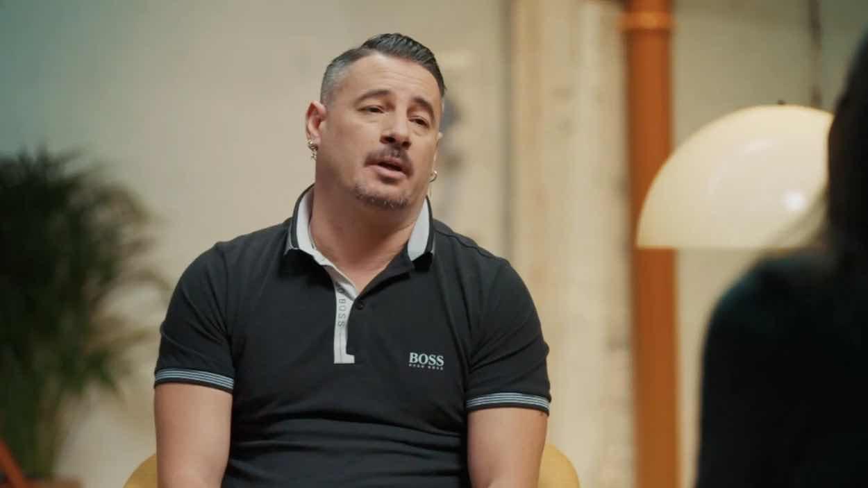 Andy, durante su intervención en el programa de ‘Ex. La vida después”, presentado por la actriz y modelo Ana Millán. Cuatro.