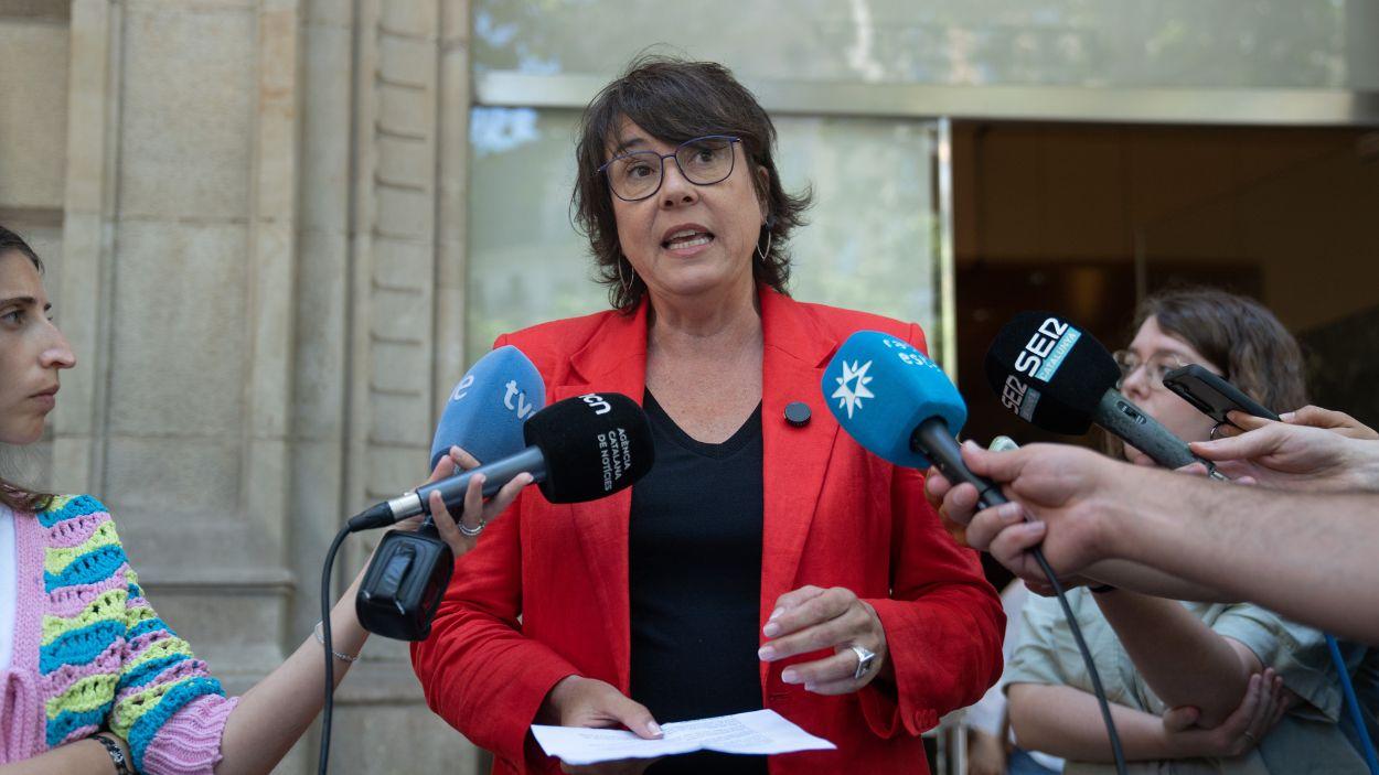 La eurodiputada de ERC, Diana Riba. EP.