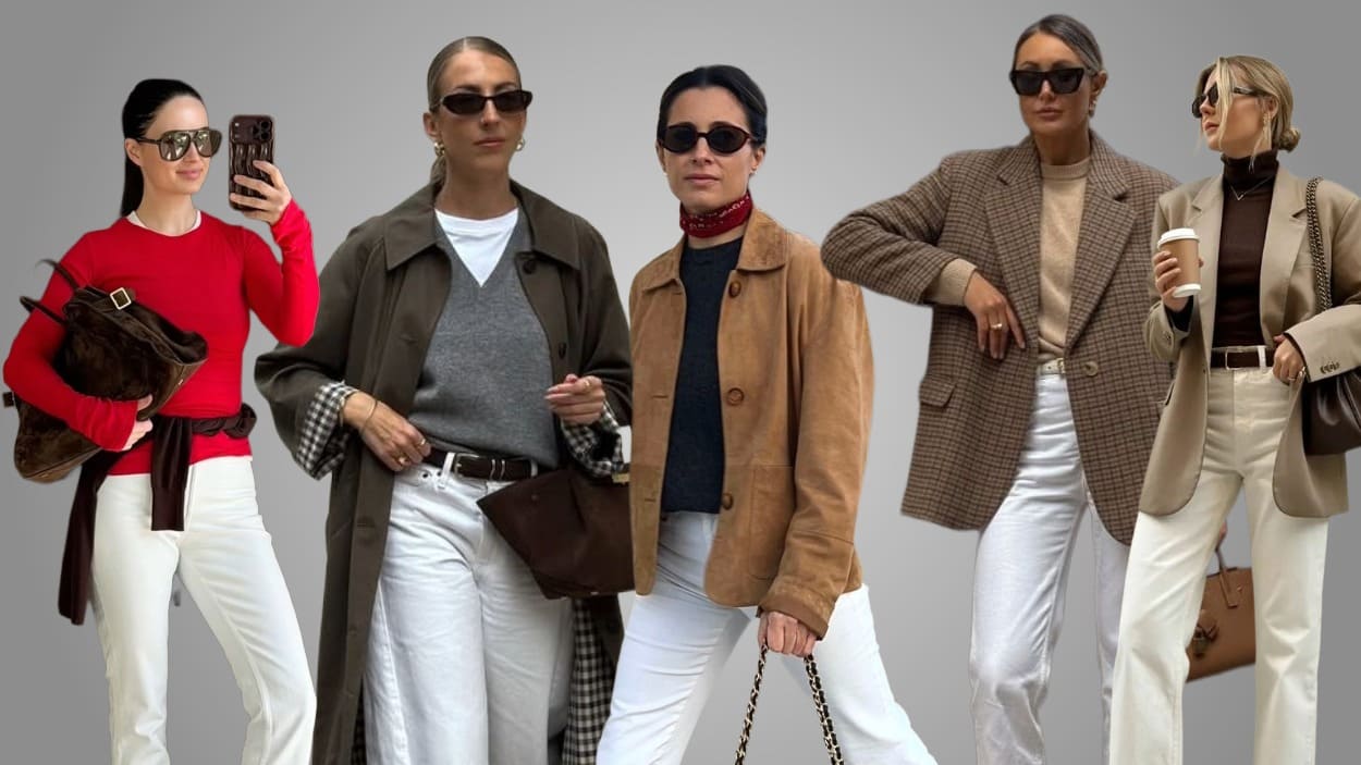 Vaqueros blancos primavera-verano 2026