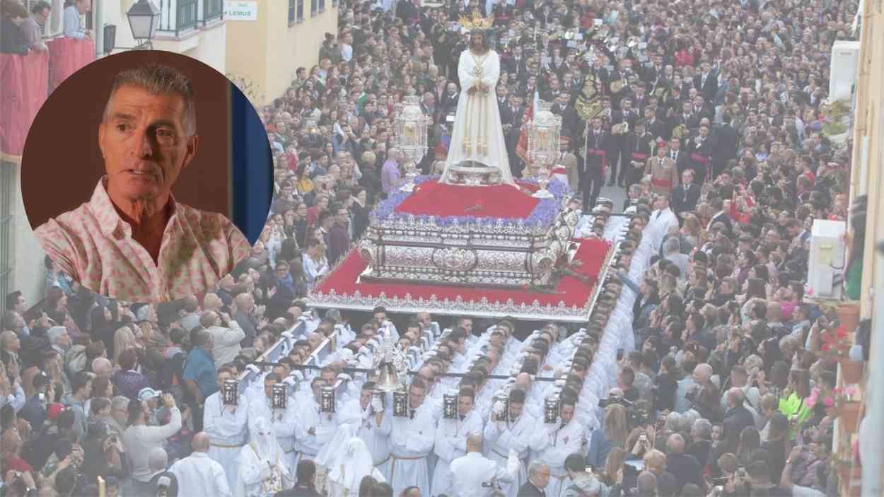 El humorista Manolo Sarria ha denunciado públicamente las condiciones que rigen las procesiones de la Semana Santa en Málaga.