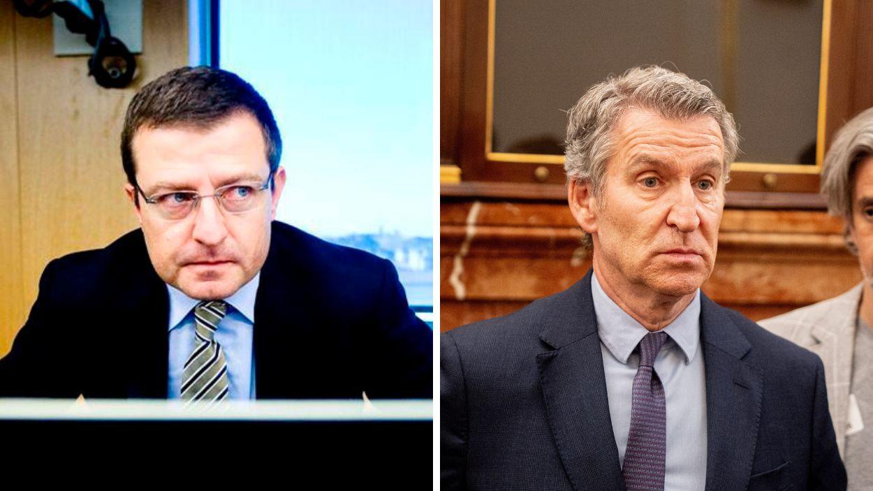 Ignasi Guardans y Alberto Núñez Feijóo .EP.