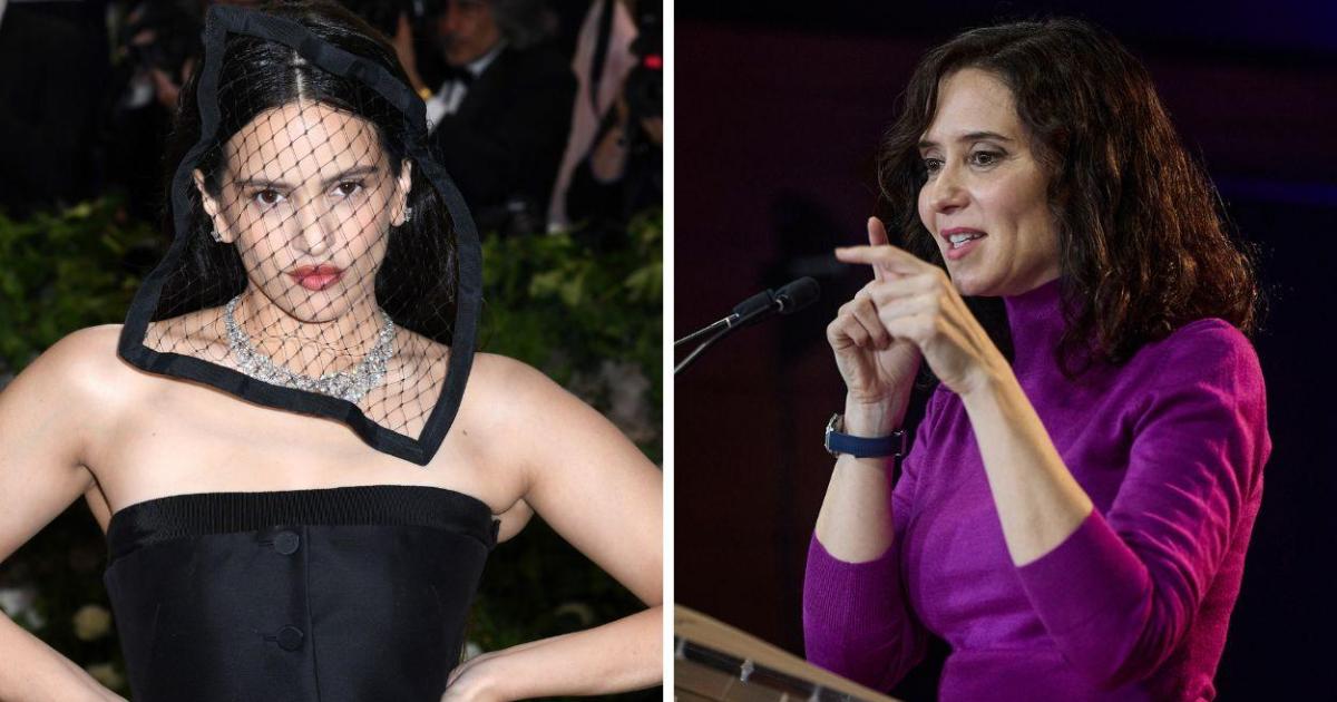 Ayuso celebra el «maravilloso» tour de Rosalía en Madrid y las redes resucitan su «Fuck Vox»