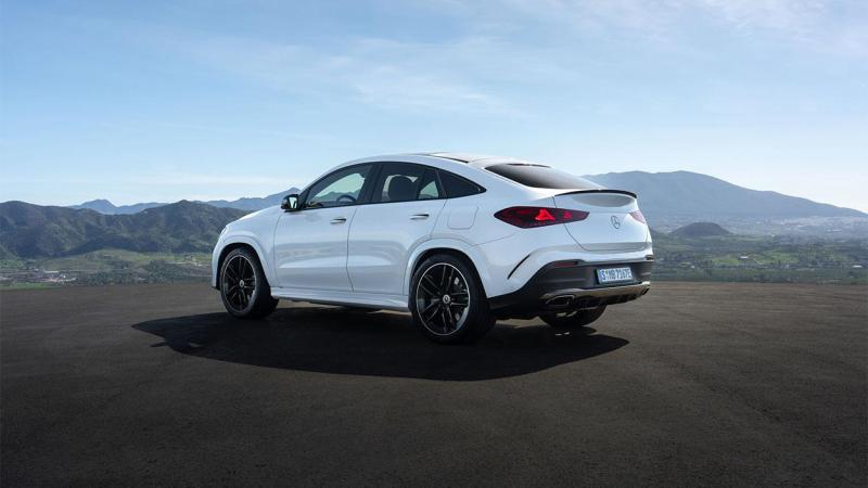 mercesgle coupe tras