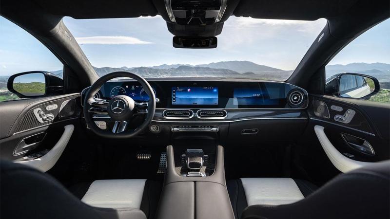 mercedes gle 45 coupe salpicadero