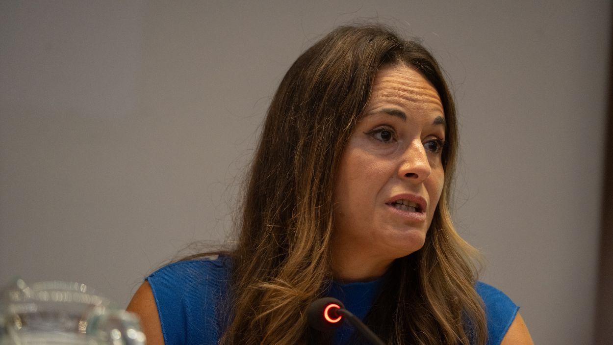 La comisionada del Gobierno para la reconstrucción tras la DANA, Zulima Pérez. EP