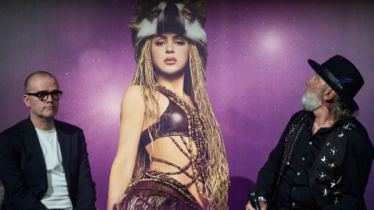 Rueda de prensa residencia de Shakira. EP.