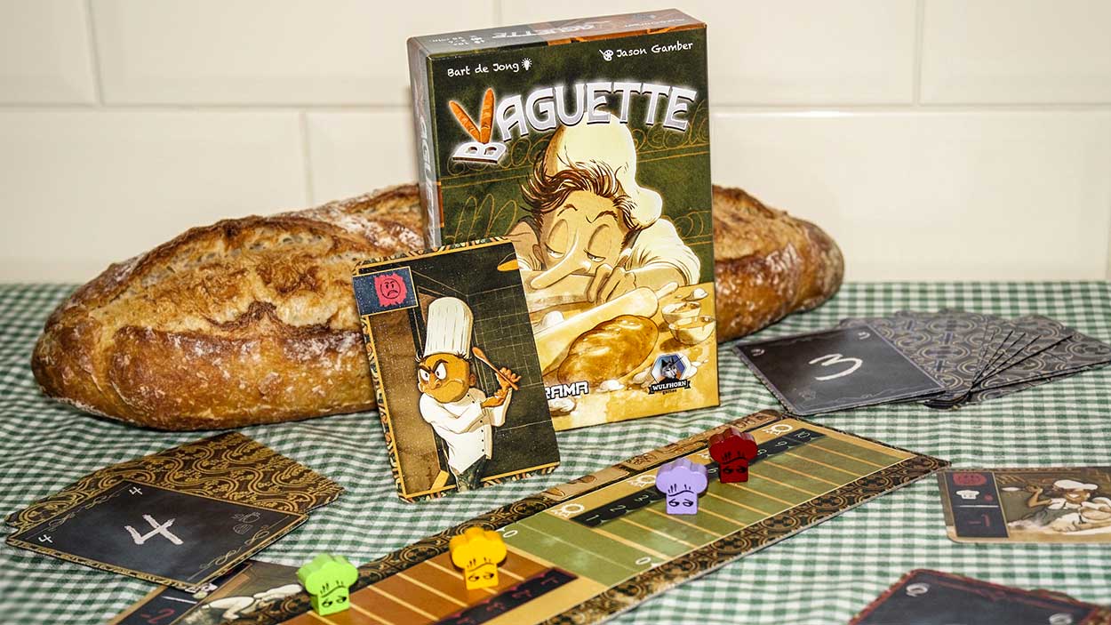 El juego de cartas Vaguette, editado por Juegorama