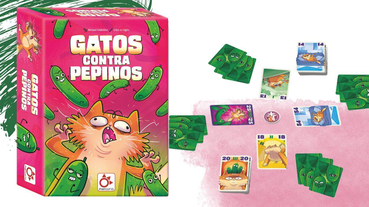 gatos contra pepinos portada