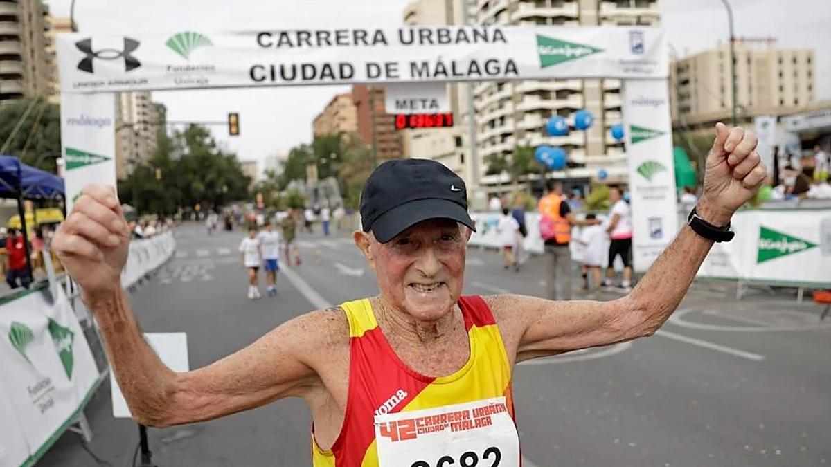 Miguel García tras terminar una carrera| EP