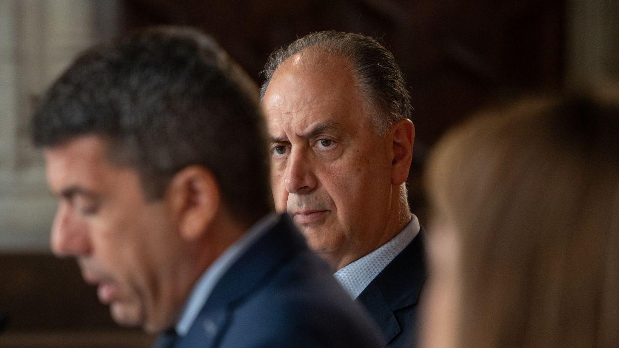 El conseller de Emergencias e Interior de la Generalitat Valenciana, Juan Carlos Valderrama, en una imagen de archivo. EP