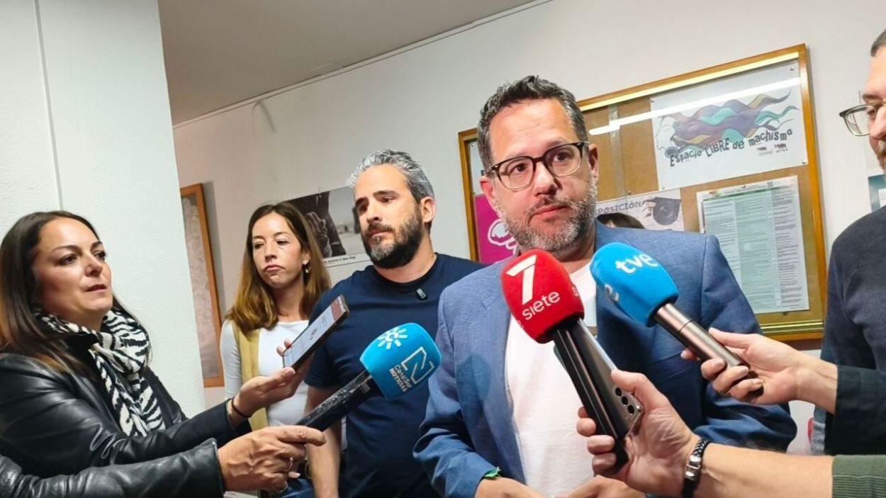 José Ignacio García, portavoz y candidato a la Presidencia por Adelante Andalucía
