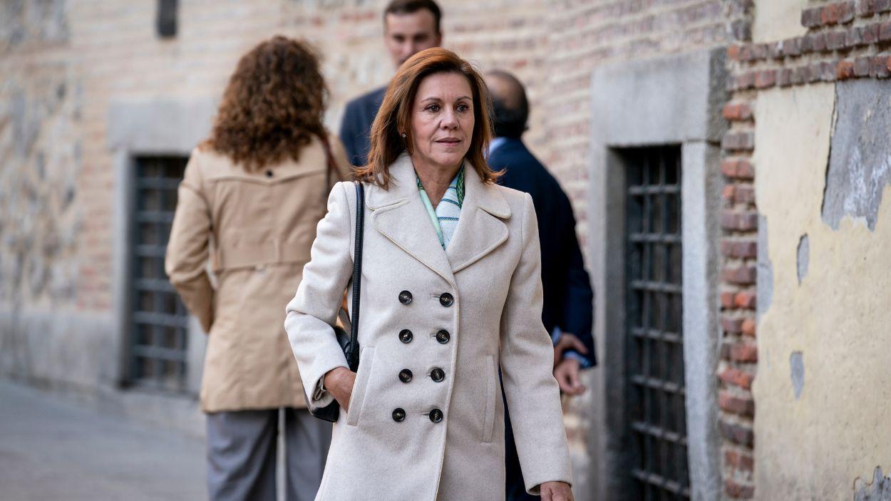 La ex ministra de Defensa, María Dolores de Cospedal. EP.